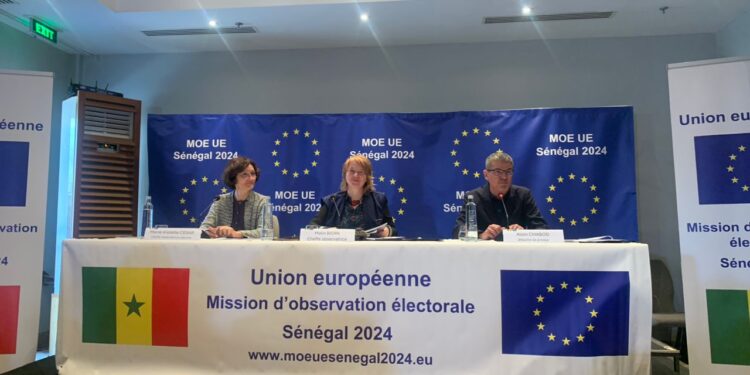 OBSERVATION DU PROCESSUS ÉLECTORAL DE LA PRÉSIDENTIELLE DE MARS 2024 : La Mission européenne livre son rapport aux autorités avec 22 recommandations