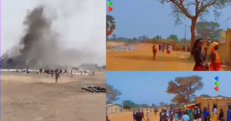 Thiénaba/ Çà chauffe au village de Ndane: Les populations bloquent l'accès à une usine et mettent le feu un peu partout