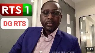 Pape Alé Niang fait un post sur X pour vilipender les confrères qui s’approchent de lui et des autorités étatiques pour intégrer la Rts.