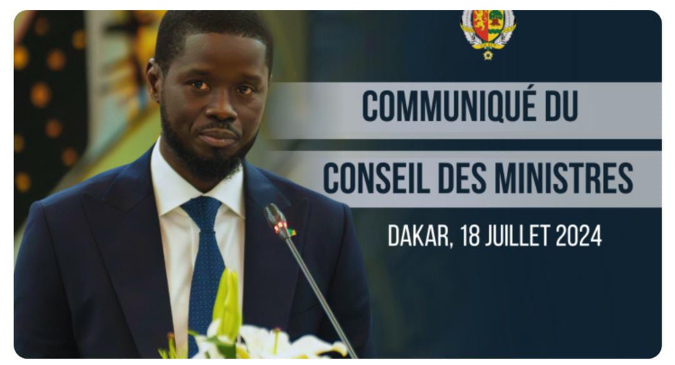 CONSEIL DES MINISTRES : Diomaye demande la mise en œuvre des réformes pour l’assainissement des finances publiques et la rationalisation du fonctionnement de l’Etat CONSEIL DES MINISTRES : Diomaye demande la mise en œuvre des réformes pour l’assainissement des finances publiques et la rationalisation du fonctionnement de l’Etat