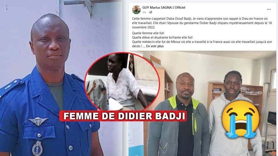 Passeports des deux enfants du gendarme Didier Badji et de Daba Diouf rendus Passeports des deux enfants du gendarme Didier Badji et de Daba Diouf rendus