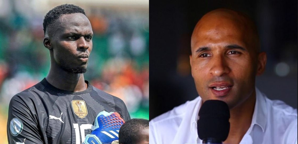 POUR UNE PHOTO DE L’EQUIPE NATIONALE : Le torchon brûle entre Edouard Mendy et Diomansy Kamara POUR UNE PHOTO DE L’EQUIPE NATIONALE : Le torchon brûle entre Edouard Mendy et Diomansy Kamara