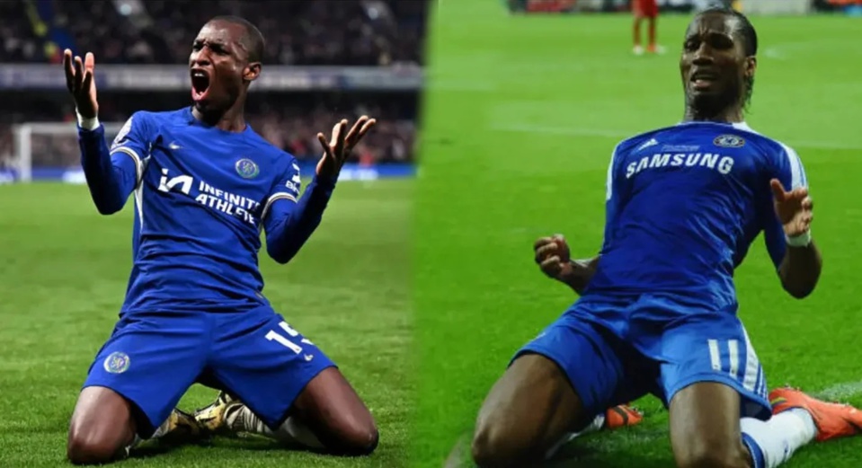 CHELSEA : Nicolas Jackson marche sur les pas de Didier Drogba CHELSEA : Nicolas Jackson marche sur les pas de Didier Drogba