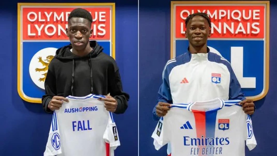 ÉQUIPE SENEGAL (U17) - DAKAR SACRE-CŒUR : Fallou Fall et Pierre-Antoine Diatta Dorival rejoignent officiellement l’Olympique Lyonnais ÉQUIPE SENEGAL (U17) - DAKAR SACRE-CŒUR : Fallou Fall et Pierre-Antoine Diatta Dorival rejoignent officiellement l’Olympique Lyonnais