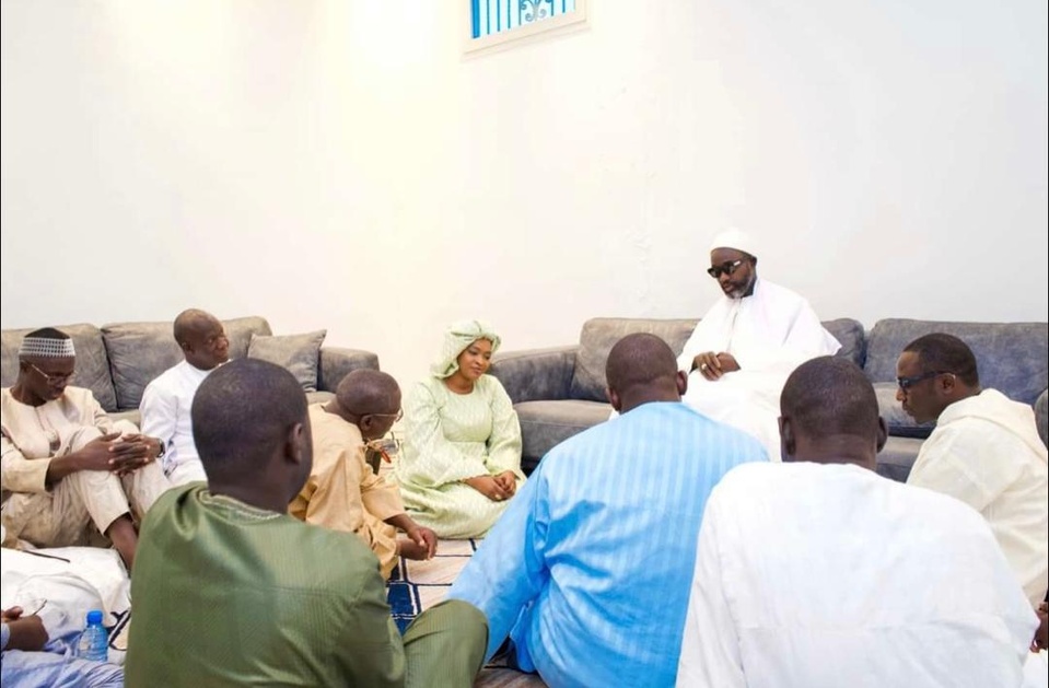 Serigne Mountakha Mbacké bénit l'installation du FONGIP à Touba Serigne Mountakha Mbacké bénit l'installation du FONGIP à Touba