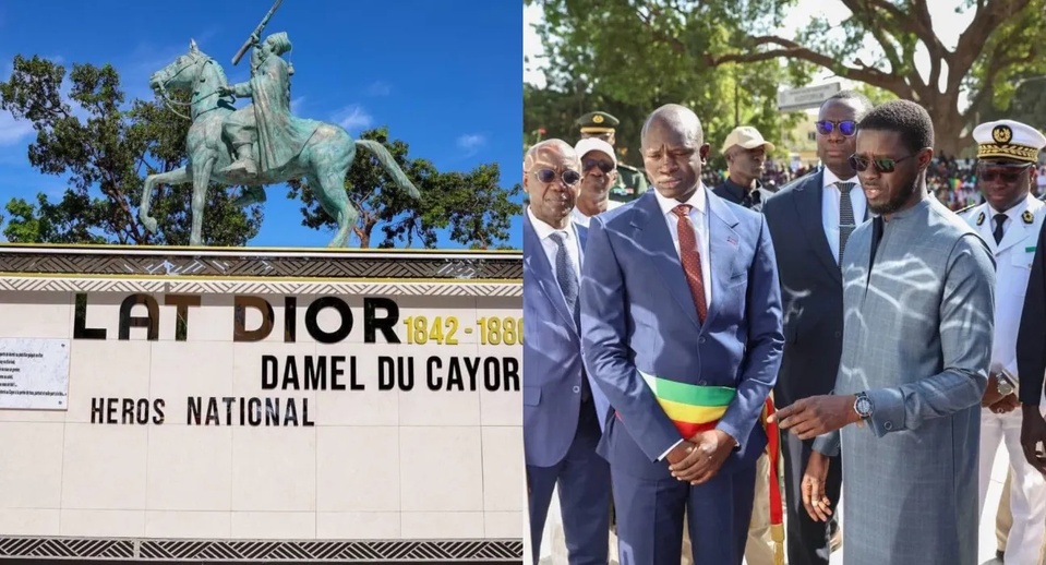BASSIROU DIOMAYE FAYE LORS DE L’INAUGURATION DU MONUMENT EN MÉMOIRE DE LAT JOOR NGONÉ LATYR JOOP A THIES « L’école doit s’emparer de cette mémoire, quel qu’en soit le support, pour former en notre jeunesse les bâtisseurs d’une nation souveraine » BASSIROU DIOMAYE FAYE LORS DE L’INAUGURATION DU MONUMENT EN MÉMOIRE DE LAT JOOR NGONÉ LATYR JOOP A THIES « L’école doit s’emparer de cette mémoire, quel qu’en soit le support, pour former en notre jeunesse les bâtisseurs d’une nation souveraine »