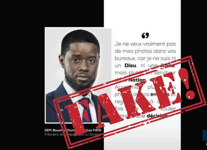 SENEGAL-FAKENEWS-RETROSPECTIVE / L’année 2024 rythmée par des déclarations faussement attribuées au président Bassirou Diomaye Faye