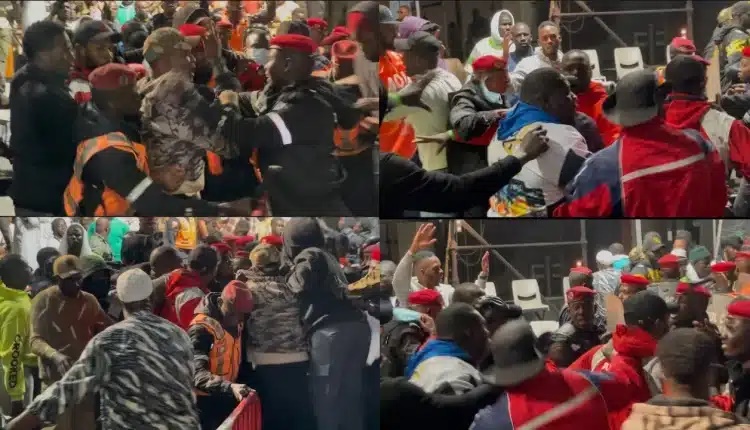 ENCORE UN FACE TO FACE QUI FINIT EN QUEUE DE POISSON : Ama Baldé et Franc se bagarrent, une bataille rangée gâche encore le rendez-vous