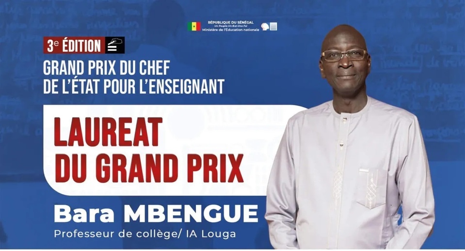 Bara Mbengue «En tant qu'enseignants, nous devons…» Bara Mbengue «En tant qu'enseignants, nous devons…»