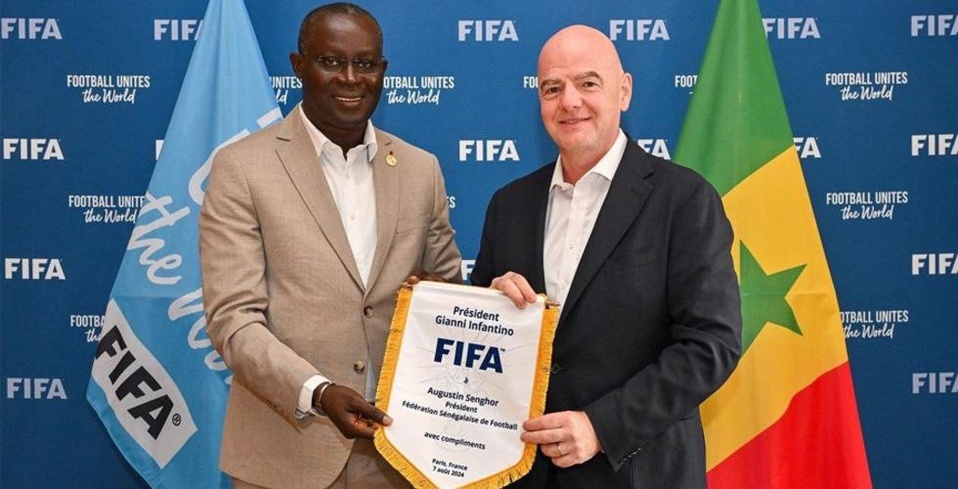 PREMIER VICE-PRESIDENT DE LA CAF ET PRESIDENT DE LA FSF : Augustin Senghor officiellement candidat au Conseil de la Fifa PREMIER VICE-PRESIDENT DE LA CAF ET PRESIDENT DE LA FSF : Augustin Senghor officiellement candidat au Conseil de la Fifa