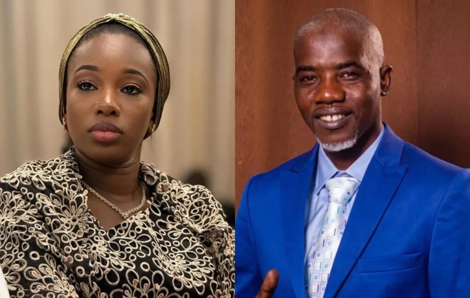 Mariage ‘’patriotique’’ : le secrétaire d’Etat Alpha Bâ capte la Dg de l’Onfp Fatima Mbengue Mariage ‘’patriotique’’ : le secrétaire d’Etat Alpha Bâ capte la Dg de l’Onfp Fatima Mbengue