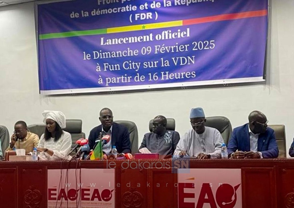 LE FDR NE LACHE PLUS LE RÉGIME DE DIOMAYE - SONKO Khalifa Sall et Cie s’insurgent contre un projet de loi sur le foncier LE FDR NE LACHE PLUS LE RÉGIME DE DIOMAYE - SONKO Khalifa Sall et Cie s’insurgent contre un projet de loi sur le foncier