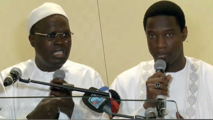 Khalifa Sall et Pape Djibril Fall au Grand Théâtre
