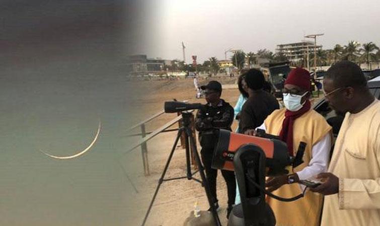 Impossible de voir la lune au Sénégal même avec des moyens d’observations pointus samedi