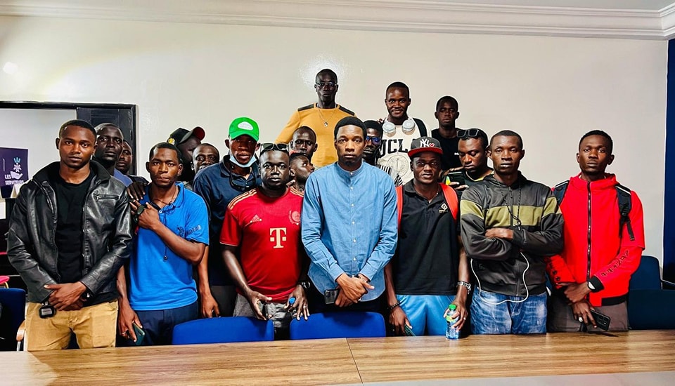 Délégation des policiers libérés chez Pape Djibril Fall