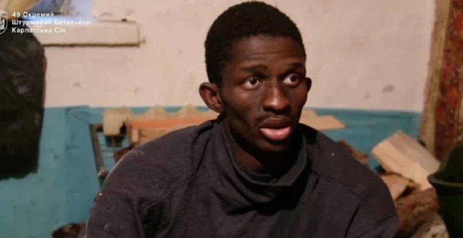 CONFLIT UKRAINE RUSSIE : Un présumé mercenaire sénégalais capturé sur le front ukrainien