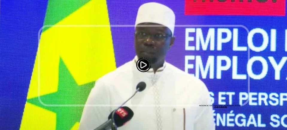 CONFÉRENCE SOCIALE SUR L’EMPLOI : Ousmane Sonko fait un diagnostic sans filtre et décline sa stratégie pour un « emploi souverain, inclusif et productif »