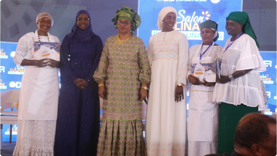 PREMIER SALON CULINAIRE NATIONAL DER/FJ - UNAFRES : La Première dame Marie Khone Faye appelle à faire de la souveraineté alimentaire un levier d’autonomisation des femmes PREMIER SALON CULINAIRE NATIONAL DER/FJ - UNAFRES : La Première dame Marie Khone Faye appelle à faire de la souveraineté alimentaire un levier d’autonomisation des femmes