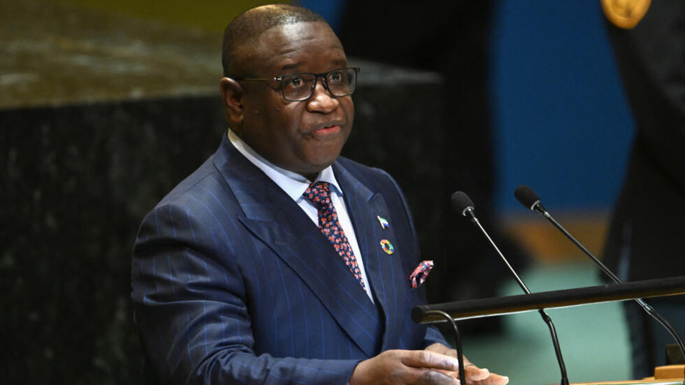 Julius Maada Bio, président de la Sierra Leone, élu président de la Cédéao Julius Maada Bio, président de la Sierra Leone, élu président de la Cédéao