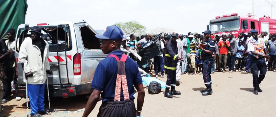 Nioro du Rip : 04 personnes décédées sur le coup dans un accident ; 17 autres blessées
