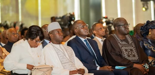 L’opposition ayant participé au dialogue face à la presse aujourd’hui