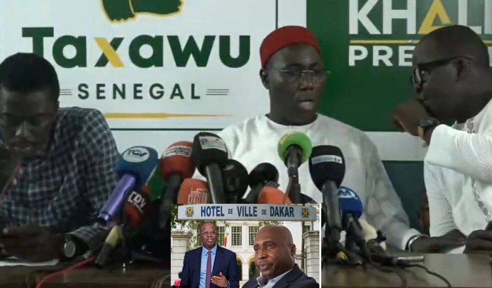 NÉGOCIATION ENTRE KHALIFA SALL ET BARTHELEMY DIAS AUTOUR DE L’ÉLECTION DU NOUVEAU MAIRE : Taxawu Sénégal se lave à grande eau et accuse Barth et son camp d’avoir offert la Mairie à Abass Fall NÉGOCIATION ENTRE KHALIFA SALL ET BARTHELEMY DIAS AUTOUR DE L’ÉLECTION DU NOUVEAU MAIRE : Taxawu Sénégal se lave à grande eau et accuse Barth et son camp d’avoir offert la Mairie à Abass Fall