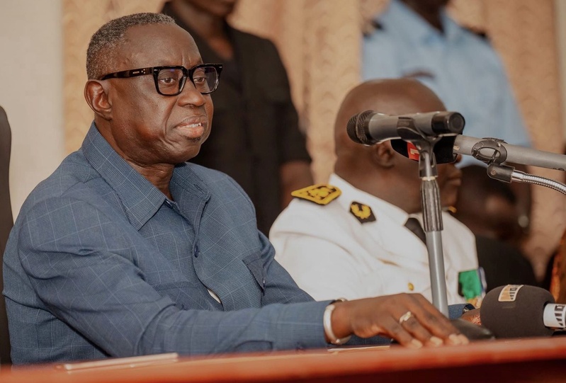 Général Jean Baptiste Tine remercie