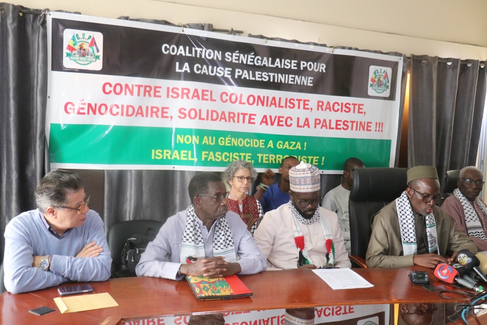 COALITION SENEGALAISE POUR LA CAUSE PALESTINIENNE : Mise au point après un article de presse