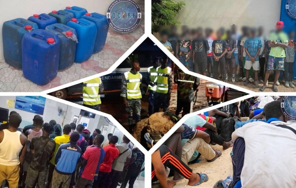 Plusieurs candidats arrêtés au large de la plage de la Mosquée de la Divinité Plusieurs candidats arrêtés au large de la plage de la Mosquée de la Divinité