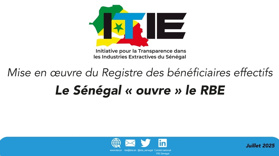 BÉNÉFICIAIRES EFFECTIFS DES ENTREPRISES DU SECTEUR EXTRACTIF : Le Registre désormais ouvert au grand public BÉNÉFICIAIRES EFFECTIFS DES ENTREPRISES DU SECTEUR EXTRACTIF : Le Registre désormais ouvert au grand public