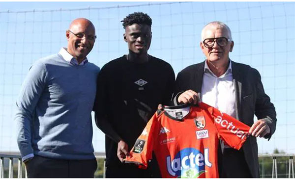Le défenseur sénégalais Joseph Layousse Samb, recruté par le Stade Lavallois
