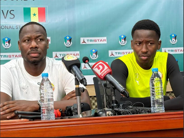 PAPE THIAW FIXE LE CAP AVANT LE MATCH CONTRE LE SOUDAN DU SUD  : «Nous ne calculons pas ce qui se passe entre la RD Congo et le Togo. L’important pour nous, c’est le match contre le Soudan du Sud»