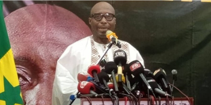 Tournée politique à l'intérieur du pays de Barthélemy Dias