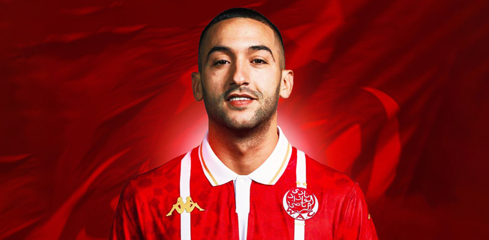 Mercato : Hakim Ziyech signe avec le Wydad de Casablanca pour un retour symbolique au Maroc Mercato : Hakim Ziyech signe avec le Wydad de Casablanca pour un retour symbolique au Maroc