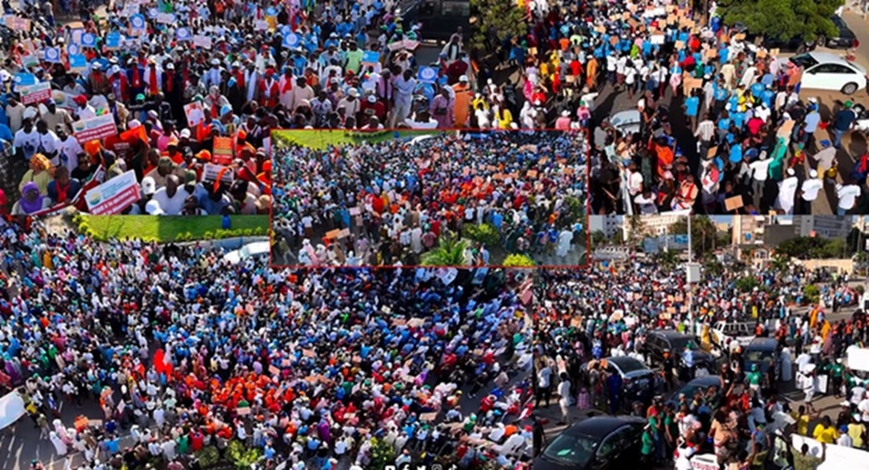 REUSSITE DE LA MARCHE DE L’OPPOSITION LE WEEKEND DERNIER : Le Parti socialiste magnifie la grande marche du Fdr et consolide son ancrage républicain REUSSITE DE LA MARCHE DE L’OPPOSITION LE WEEKEND DERNIER : Le Parti socialiste magnifie la grande marche du Fdr et consolide son ancrage républicain
