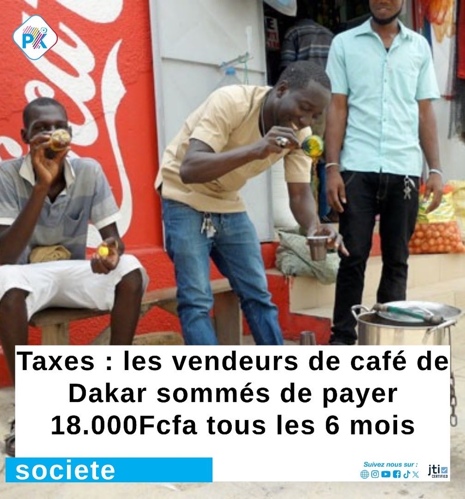 Les vendeurs de café surpris par une nouvelle taxe… d’hygiène de 18.000 par semestre
