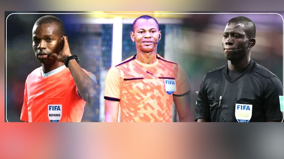 CAN 2025 : LES ARBITRES SENEGALAIS FACE AU DEFI CONTINENTAL Issa Sy, Djibril Camara et Nouha Bangoura, seuls représentants sénégalais au Maroc CAN 2025 : LES ARBITRES SENEGALAIS FACE AU DEFI CONTINENTAL Issa Sy, Djibril Camara et Nouha Bangoura, seuls représentants sénégalais au Maroc