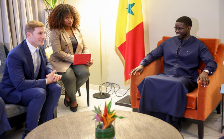 Abidjan/ Investiture du Président Alassane Ouattara : le Président de la République a accordé une audience à M. Jacob Helberg, Sous-secrétaire d’État américain aux Affaires économiques, cet après-midi