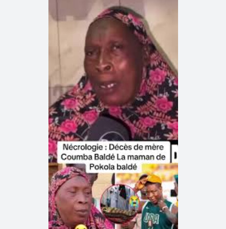 Décès de Coumba Baldé, mère de Pokola Baldé