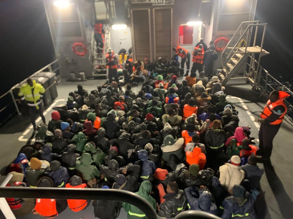 Opération de secours en mer : 144 migrants sauvés au large de Dakar Opération de secours en mer : 144 migrants sauvés au large de Dakar