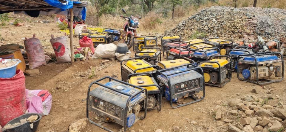 Démantèlement d’un site d’orpaillage clandestin vers Sabodala
