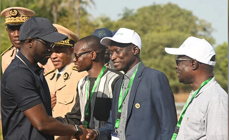 La digue anti-sel de Coubalan