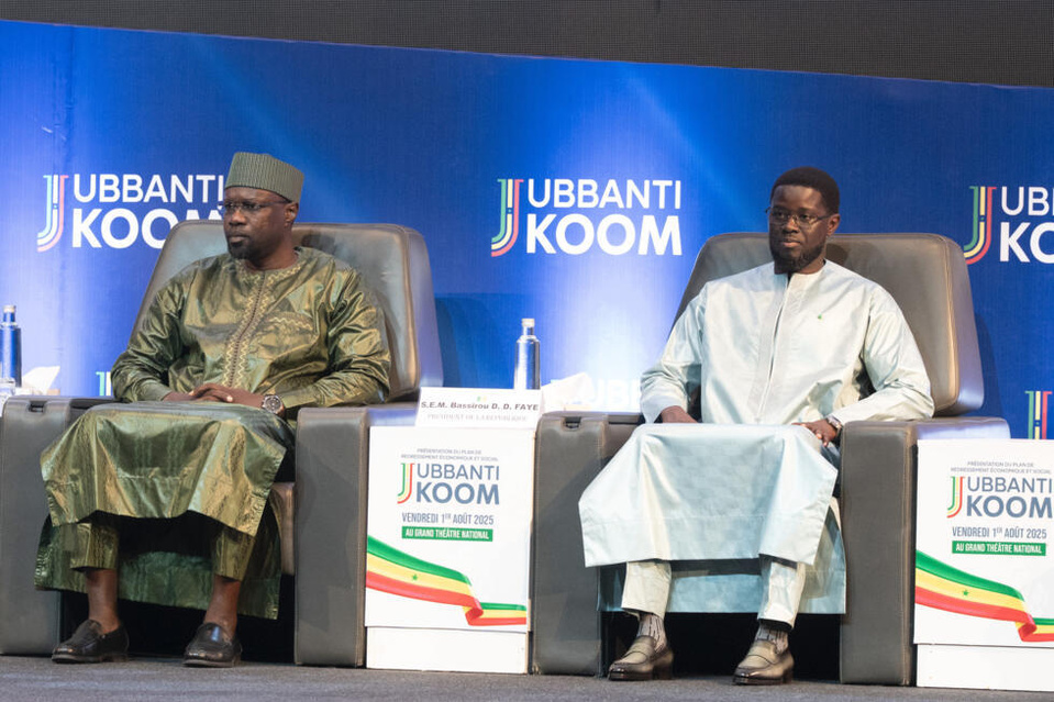 PROGRAMME DE REDRESSEMENT ÉCONOMIQUE ET SOCIAL : Diomaye invite Sonko à intensifier l'assainissement des finances publiques et à accélérer la relance économique PROGRAMME DE REDRESSEMENT ÉCONOMIQUE ET SOCIAL : Diomaye invite Sonko à intensifier l'assainissement des finances publiques et à accélérer la relance économique