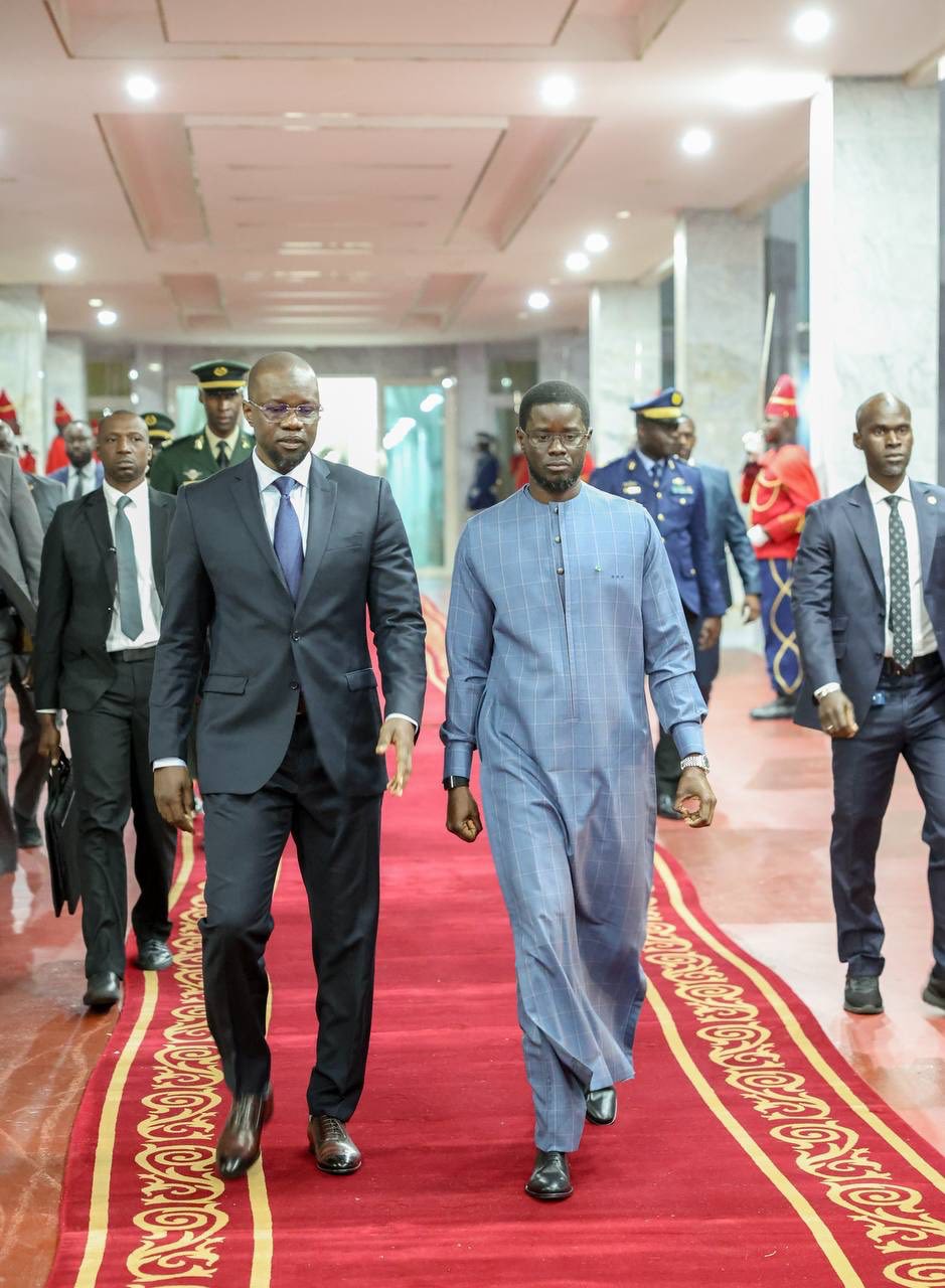 Diomaye en voyage au Moyen-Orient.