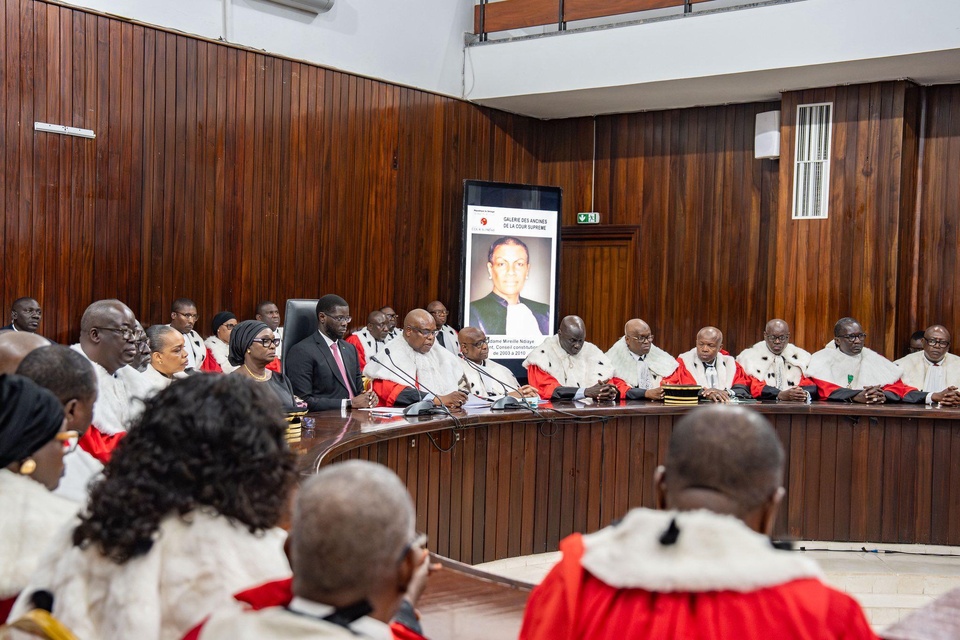 RENTREE SOLENNELLE DES COURS ET TRIBUNAUX 2026 : Diomaye promet de prendre des mesures pour que le juge puisse «rendre ses décisions dans les délais raisonnables, en toute indépendance et en toute impartialité» RENTREE SOLENNELLE DES COURS ET TRIBUNAUX 2026 : Diomaye promet de prendre des mesures pour que le juge puisse «rendre ses décisions dans les délais raisonnables, en toute indépendance et en toute impartialité»
