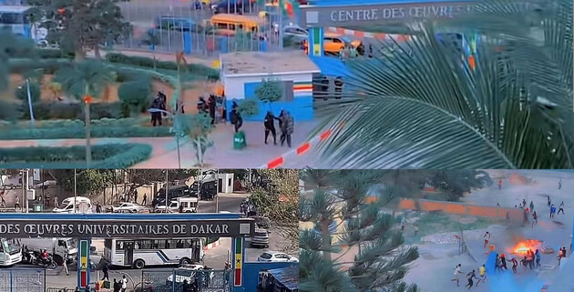 UCAD SOUS LES GAZ ET DES ARRESTATIONS A GOGO : Quand le temple du savoir devient un champ de bataille