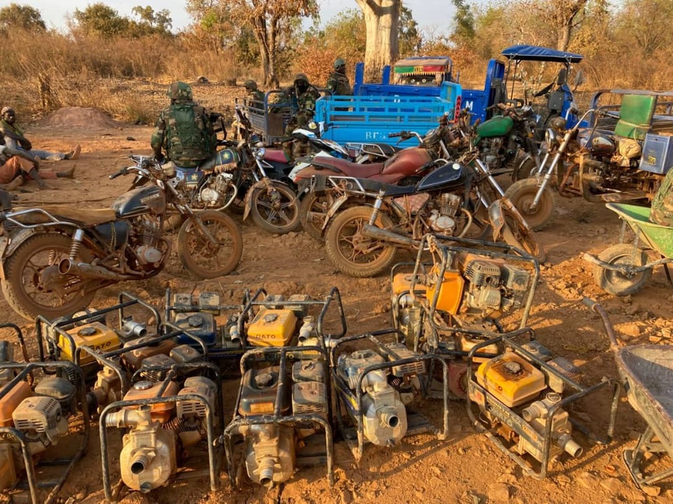 Sites clandestins (Kédougou) : l'armée interpellé 7 personnes