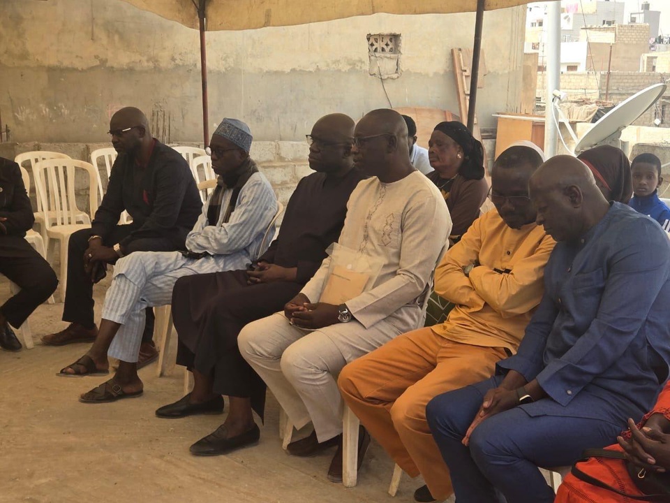 Le Recteur de l'Université Cheikh Anta Diop également est allé présenter ses condoléances