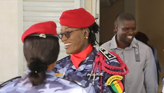 Femmes dans la police au senegal