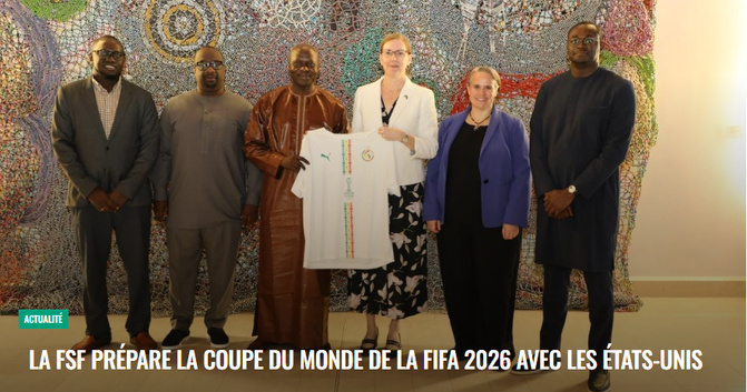 DIPLOMATIE SPORTIVE : Abdoulaye Fall active la carte américaine pour préparer 2026